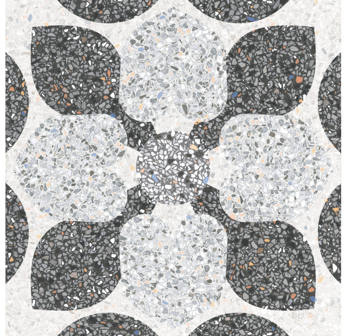 Керамическая плитка TREVISO 02 GRAY Серый 20X20X7 (NCR01729)