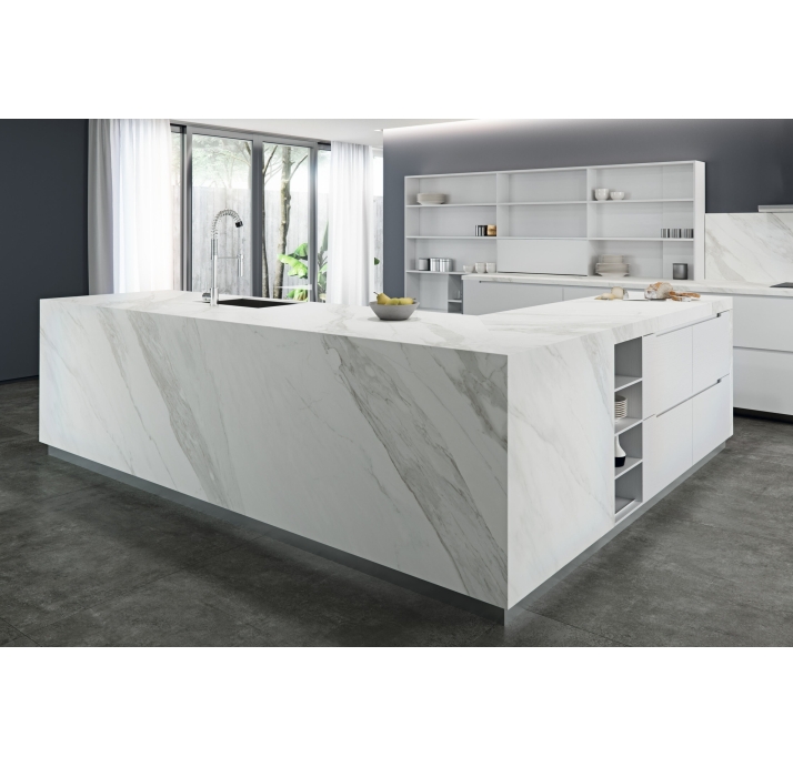 Крупноформатная плита CALACATA BOOK-B    162X324 12 Бежевый 324X162X12 (NCR00381)