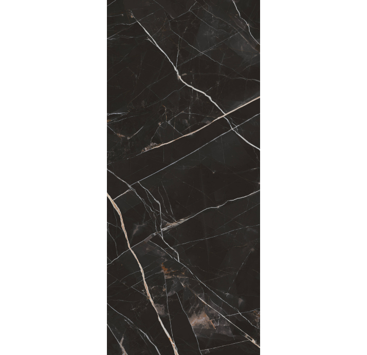 Крупноформатная плита CALACATA BLACK PU. Черный 278X120X5,6 (NCR00371)