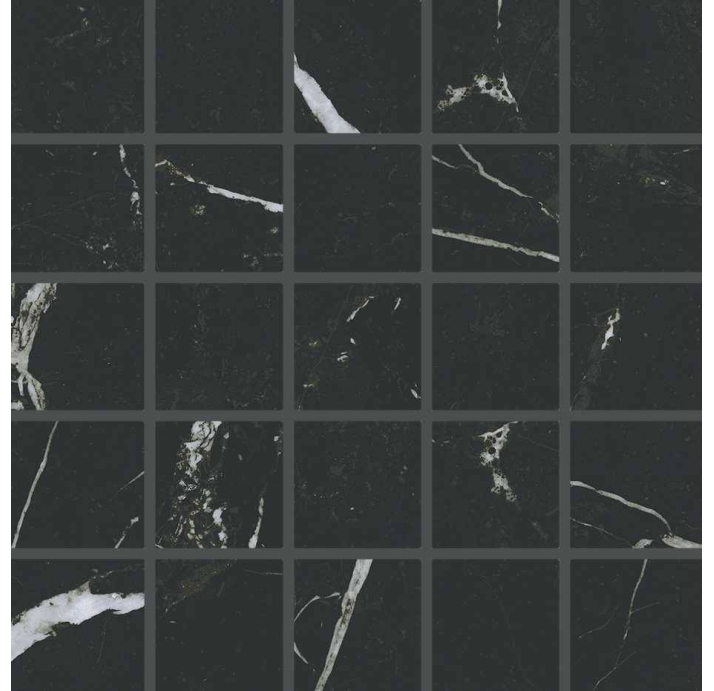 Керамическая мозаика ATENEA MARQUINA NATURAL Черный 30X30X (NCR00182)
