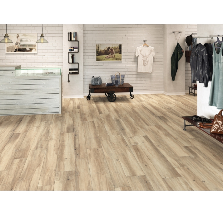 Керамическая плитка SHERWOOD ROBLE 19,5X120 REC. Бежевый 120X20X10 (NCR01457)
