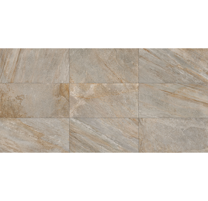 Керамическая плитка INDIANA MULTICOLOR REC. Серый 120X60X10 (NCR00826)