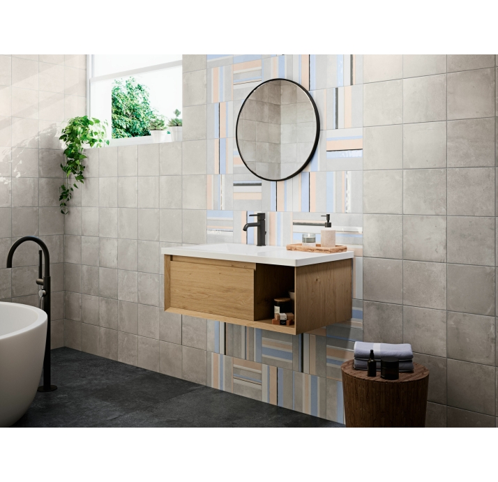 Керамическая плитка CRAYON GRIS Серый 20X20X7 (NCR00526)