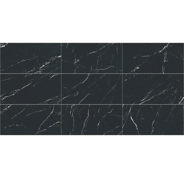 Керамическая плитка MARMOREA MARQUINA PUL. Черный 119X59X10 (NCR00956)