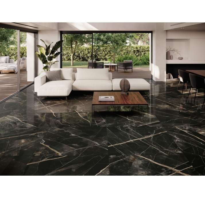 Керамическая плитка CALACATA BLACK 60X120 Черный 120X60X10 (NCR00369)