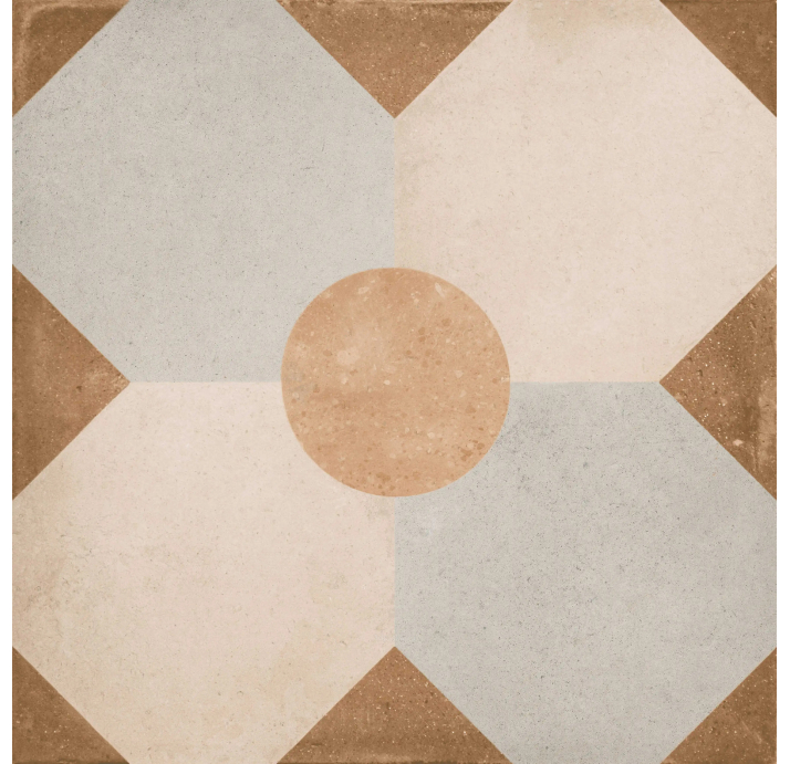 Керамическая плитка CLAY 04 ARCILLA Разноцветный 20X20X7 (NCR00488)