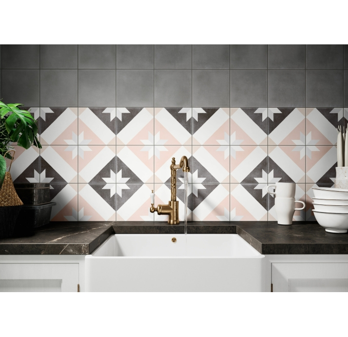 Керамическая плитка LICEO 04 AZUL Разноцветный 20X20X7 (NCR00920)