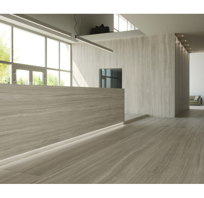 Крупноформатная плита SILK GRIS MALL. Серый 260X120X5,6 (NCR01475)