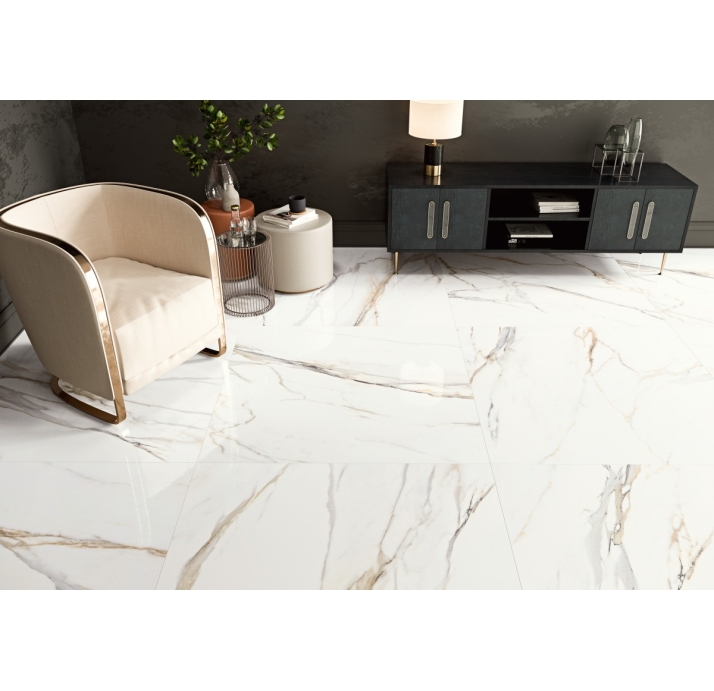 Керамическая плитка CALACATA GOLD  59X119 PUL. Бежевый 119X59X10 (NCR00386)