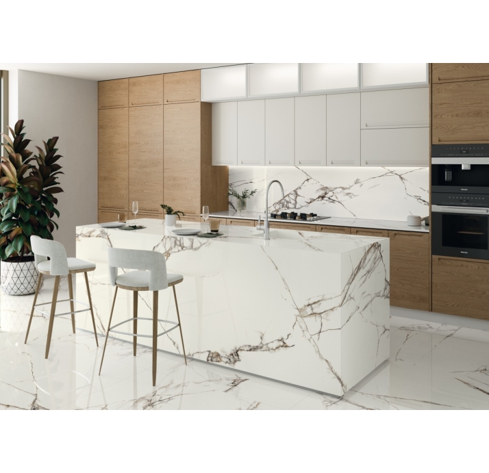 Крупноформатная плита ICEBERG 120X260 PUL. 5,6 Серый 260X120X5,6 (NCR00782)
