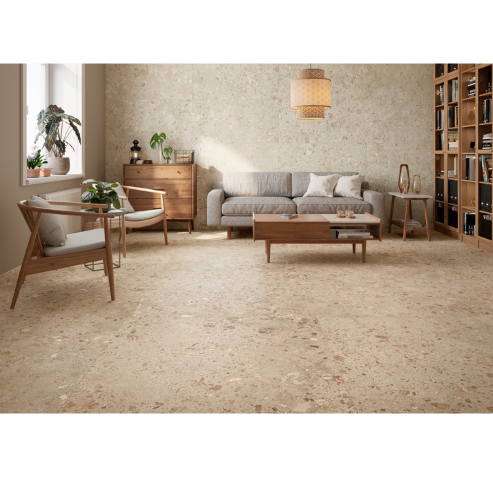 Керамическая плитка BIERZO MARFIL ANTI. Бежевый 120X60X10 (NCR00282)