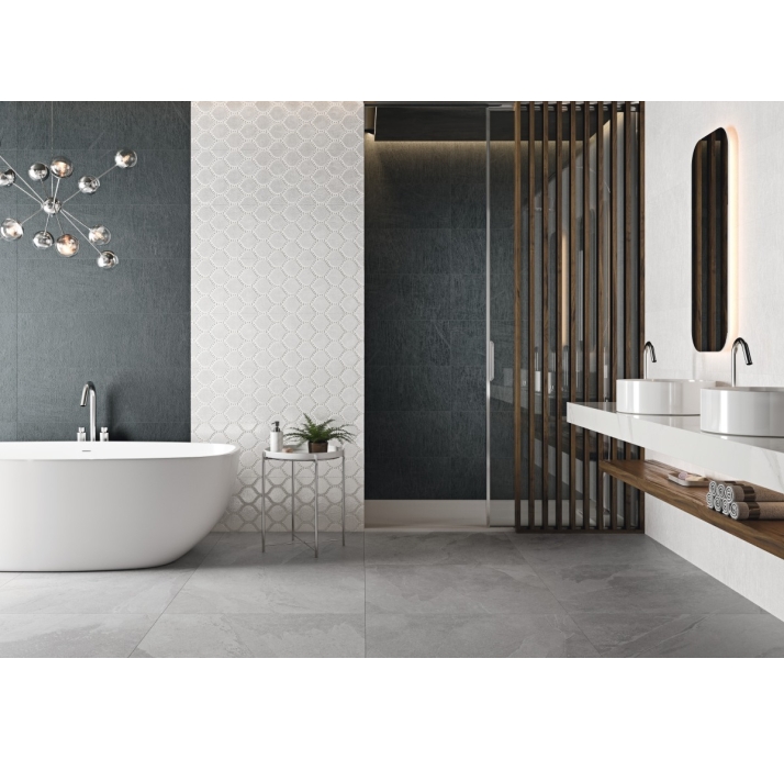 Керамическая плитка ANNAPURNA GRIS      60X120 R. Серый 120X60X10 (NCR00047)