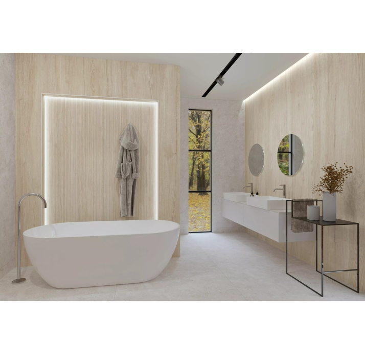 Крупноформатная плита JUNGLA TECA    120X260 3,5 Коричневый 260X120X3,5 (NCR00864)