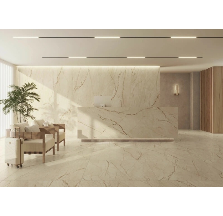Крупноформатная плита CANELA ROMA 120X278 5,6 Бежевый 278X120X5,6 (NCR00421)