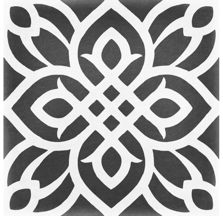 Керамическая плитка BOLSHOI 01 NEGRO Черный 20X20X7 (NCR00337)