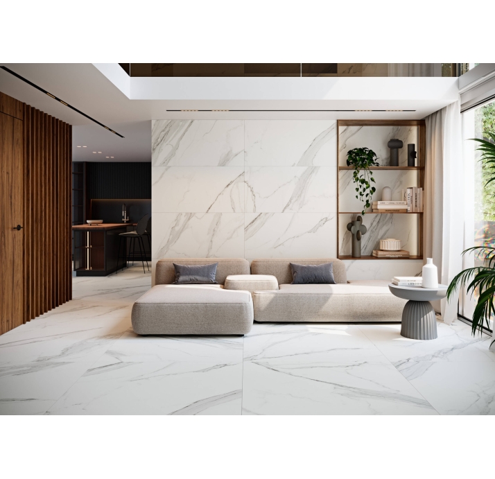 Крупноформатная плита ESTATUARIO EXTRA BK-B NATURAL Серый 324X162X12 (NCR00655)