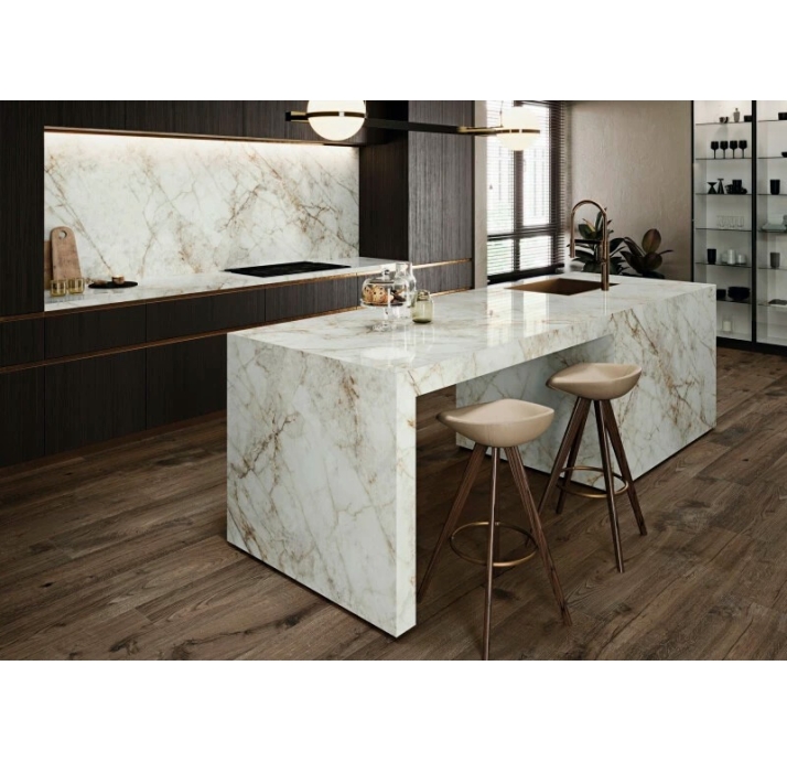 Крупноформатная плита CUARZO RENO PUL. 120X278 5,6 Бежевый 278X120X5,6 (NCR00543)
