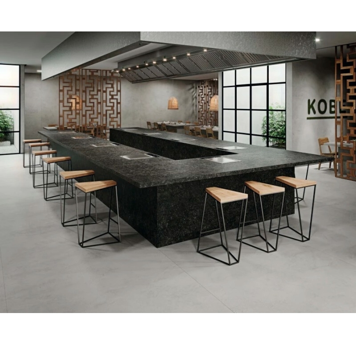 Крупноформатная плита BLUE STONE NEGRO 100X300 10 SR Черный 300X100X10,5 (NCR00325)