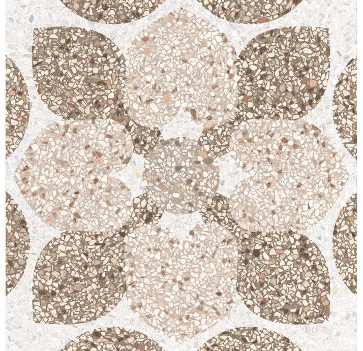 Керамическая плитка TREVISO MIX BROWN Коричневый 20X20X7 (NCR01730)