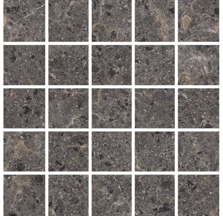 Керамическая мозаика FIORDO ANTRACITA Графитовый 30X30X (NCR00667)