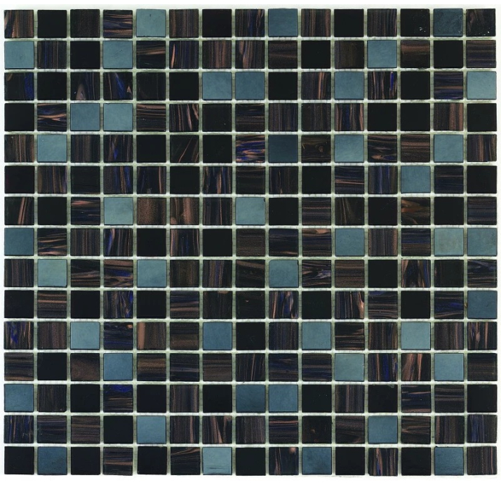 Стеклянная мозаика CIRENE ONIX Коричневый 33X33X (NCR00478)