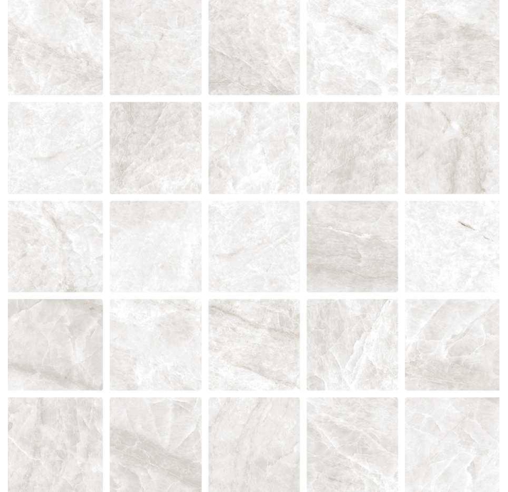Керамическая мозаика OMAN WHITE Серый 30X30X (NCR01231)