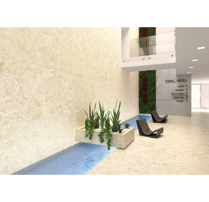 Крупноформатная плита CORALINA BLANCO    120X360 5,6 Бежевый 360X120X5,6 (NCR00503)
