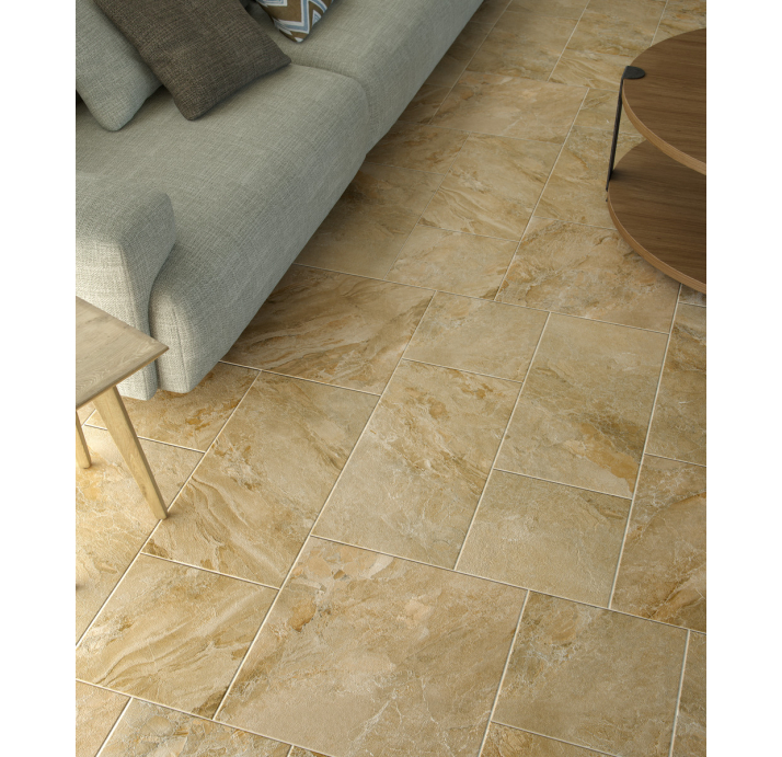 Керамическая плитка ICARIA OCRE REC. Бежевый 60X60X10 (NCR00777)