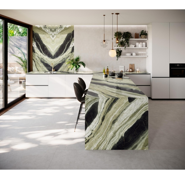 Крупноформатная плита JADE GREEN BK-A PUL 162X324 12 Зеленый 324X162X12 (NCR00828)
