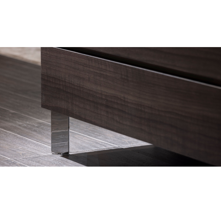 Комод SALT DRESSER Anthracite walnut veneer Aura marble Anthracite walnut veneer 111X48X81 СМ. ()