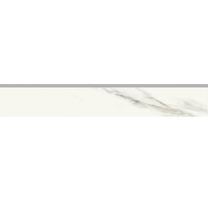 Керамическая плитка RODAPIE CALACATTA SUPERWHITE SATIN 9,5X60  9,5X60X9 (NCR02346)