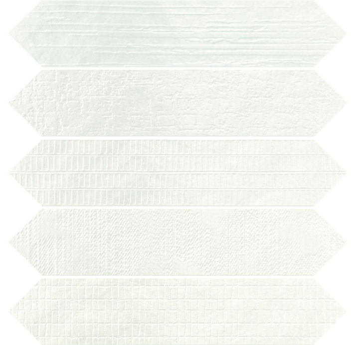 Керамическая плитка CRACKLE DECOR NIEVE 6,5X33  6,5X33X8 (NCR02000)