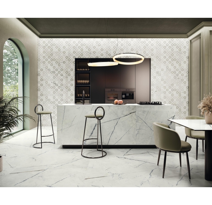 Керамическая плитка LIGHT CALACATTA 90X90  90X90X9 (NCR02325)