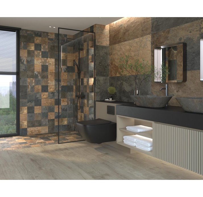 Керамическая плитка ARDESIA MULTICOLORE 60X120  60X120X9 (NCR02202)