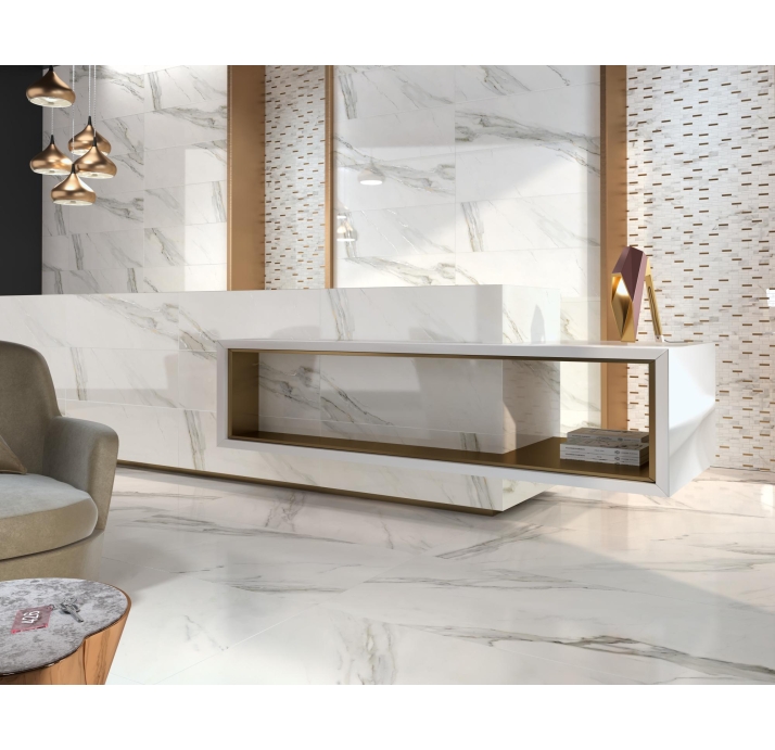 Керамическая плитка CALACATTA SUPERWHITE 60X120  60X120X9 (NCR02337)