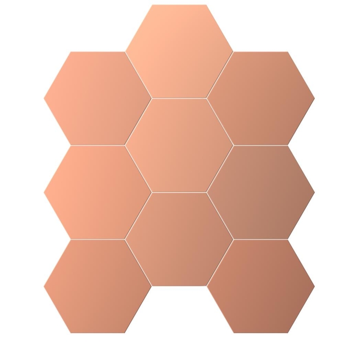 Керамическая плитка CHICAGO EXA GINGER 21,5X25  21,5X25X8 (NCR01988)