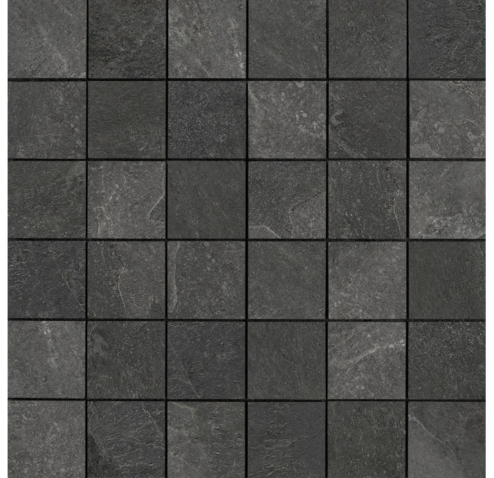 Керамическая мозайка LAGO GRAPHITE MOS 5X5 Графитовый 30X30X10 (NCR03094)