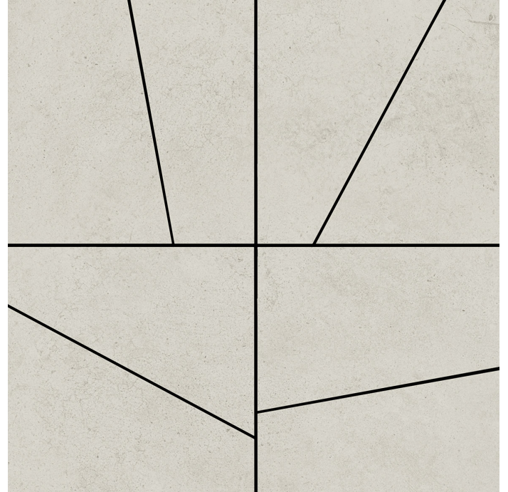 Керамическая мозайка MONDO GRAY ORIGAMI MOS Серый 30X30X10 (NCR03317)