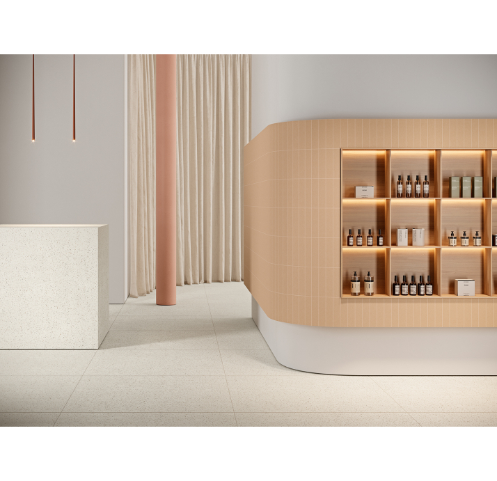 Керамическая плитка TAPP WHITE Белый 6X24,6X8,5 (NCR02675)