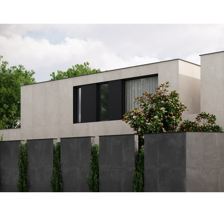 Керамическая плитка FE BLACK Черная 60X120X10 (NCR02758)