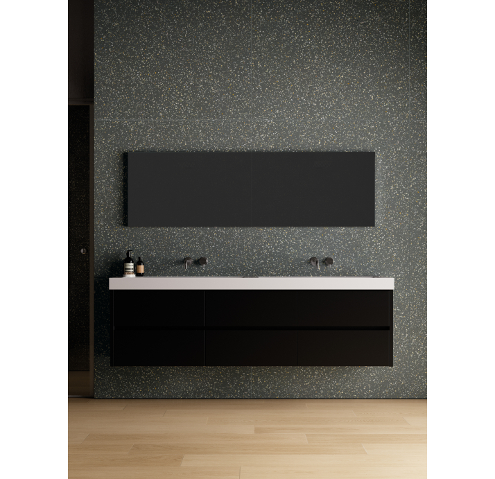 Керамическая плитка POLS GRAPHITE Графитовый 90X90X10 (NCR03043)