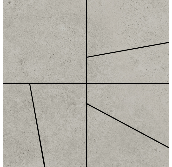 Керамическая мозайка MONDO DARK GRAY ORIGAMI MOS Графитовый 30X30X10 (NCR03313)