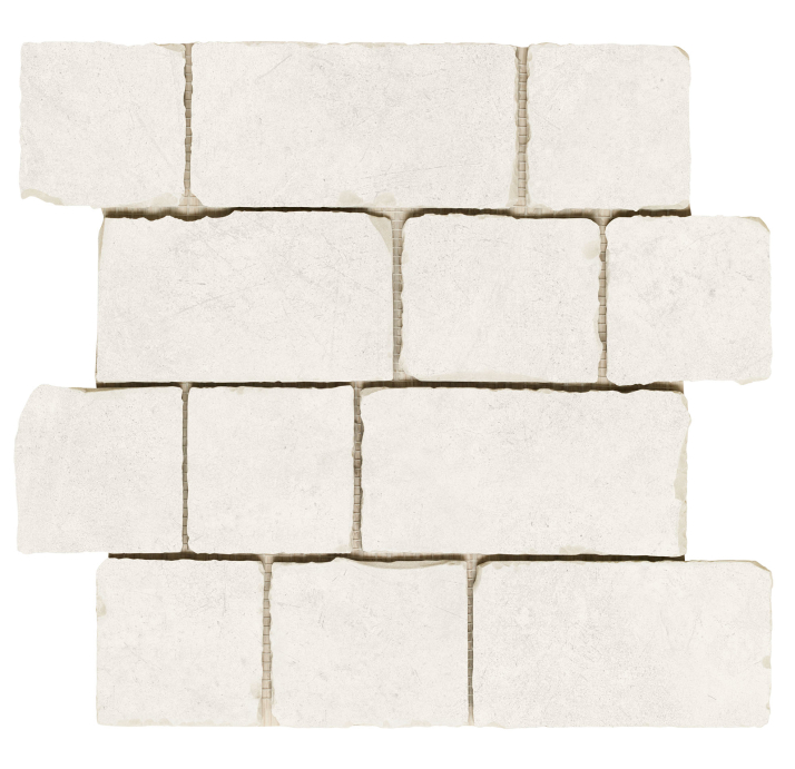 Керамическая мозайка MONDO LIGHT BRICK MOS Серый 29,4X30,4X10 (NCR03318)