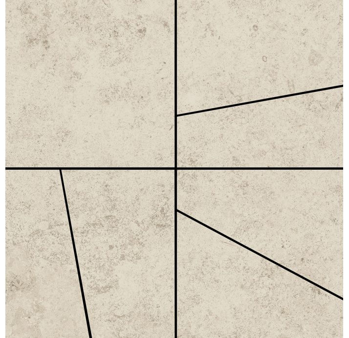 Керамическая мозайка JURA BEIGE ORIGAMI MOS Бежевый 30X30X10 (NCR03134)