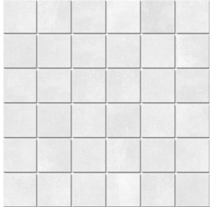 Керамическая мозайка FE WHITE MOS 5X5 Белый 30X30X10 (NCR02740)