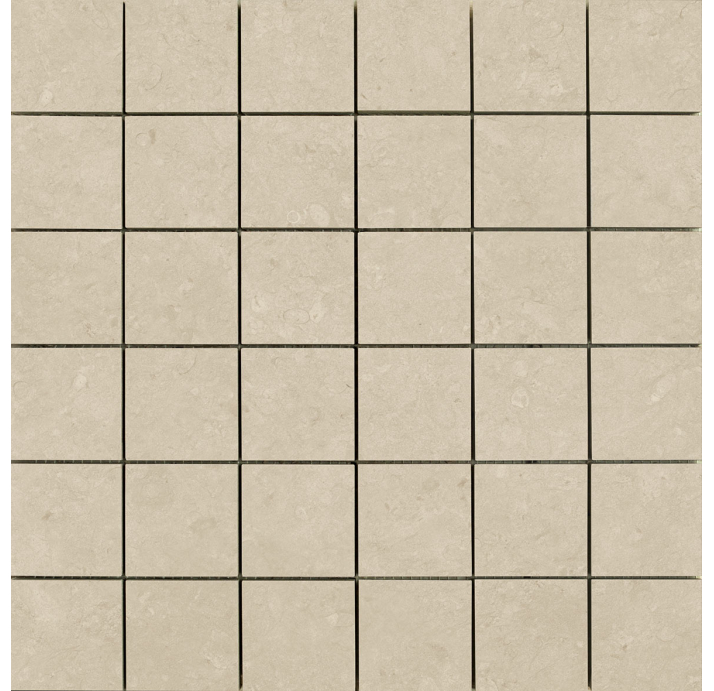 Керамическая мозайка TIFFANY BEIGE SILK MOS 5X5 Бежевый 30X30X10 (NCR03195)