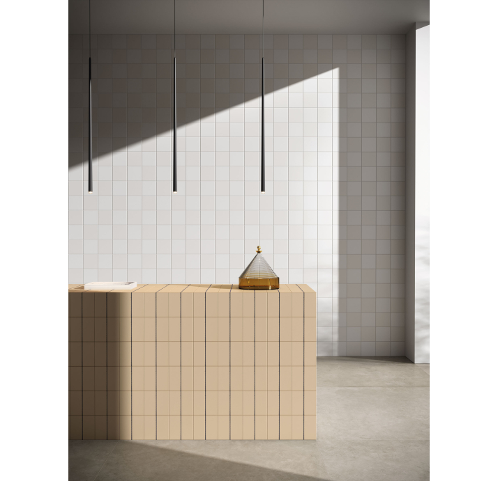 Керамическая плитка LINE CREAM Бежевый 15X15X10 (NCR03367)