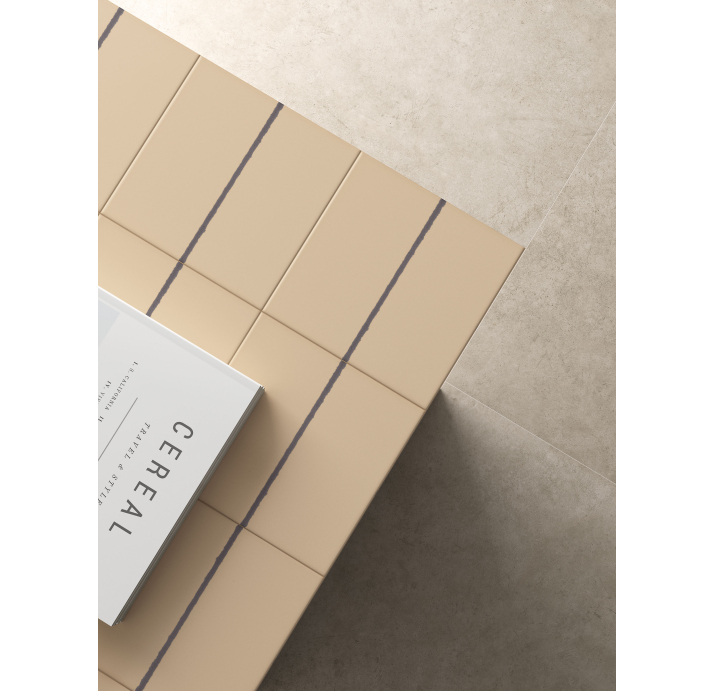 Керамическая плитка LINE CREAM Бежевый 15X15X10 (NCR03367)