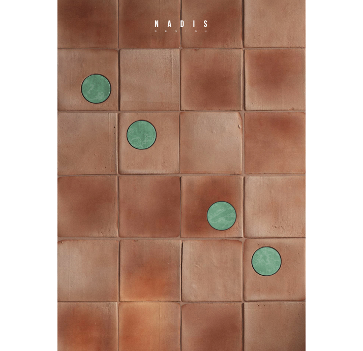 Керамическая плитка ALBERTINA RED Красный 15X15X15 (NCR03084)