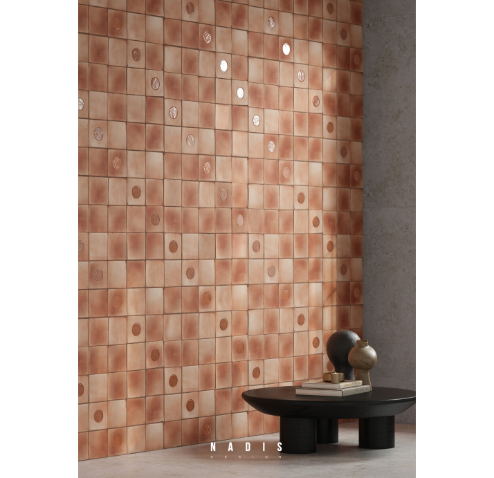 Керамическая плитка ALBERTINA RED Красный 15X15X15 (NCR03084)